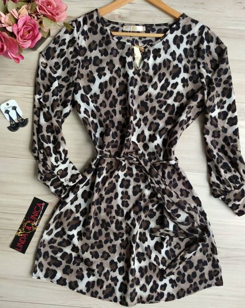 Bata / Vestido animal print